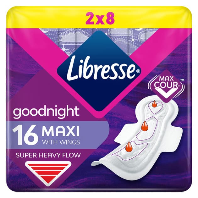 9592 Libresse Maxi Goodnight 16 шт