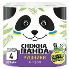 Сніжна панда рушники 4шт НУ028  60400133
