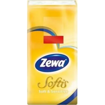 Zewa нос. плат. Softis Soft&Sensitive 1*9 шт