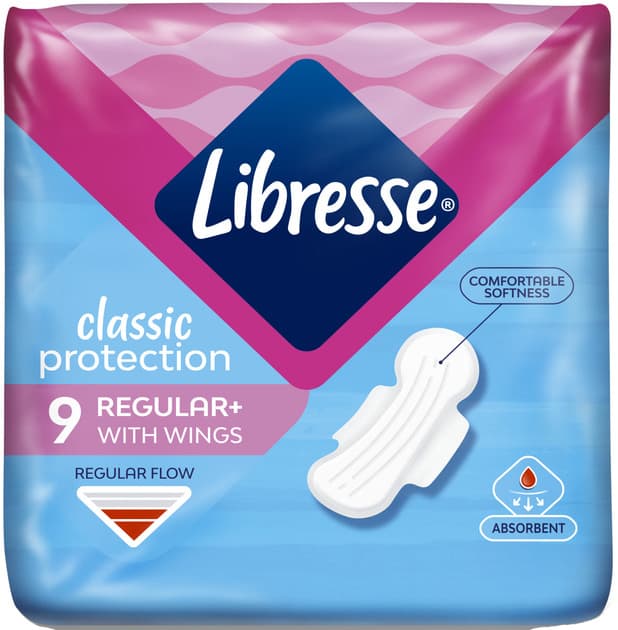 9611 Libresse Classic Protection Regular 9шт 3мм