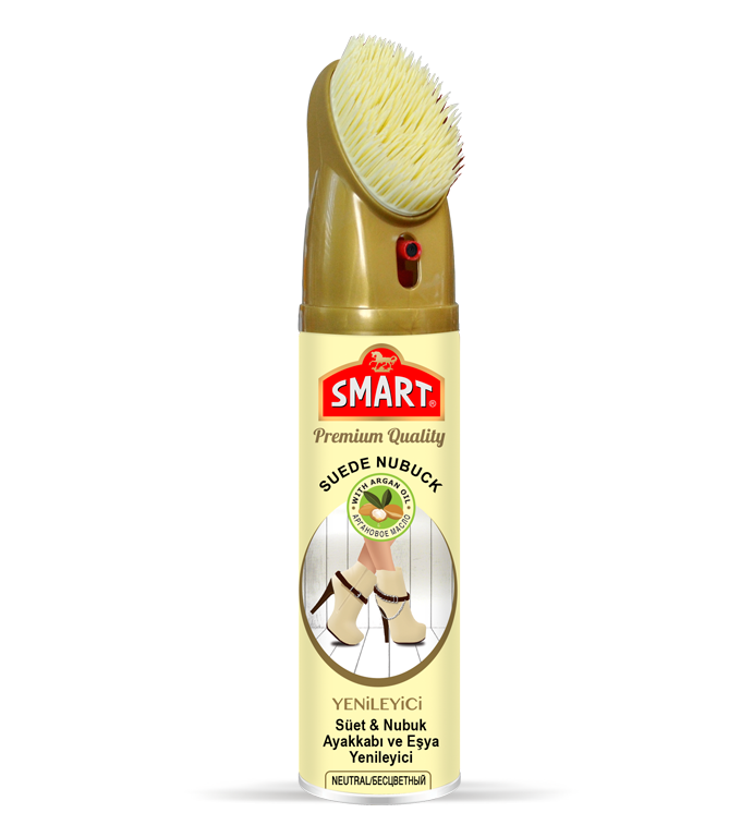 Smart крем-спрей замша та нубук для взуття, безбарвний 200 мл (48) 558 SNS-399