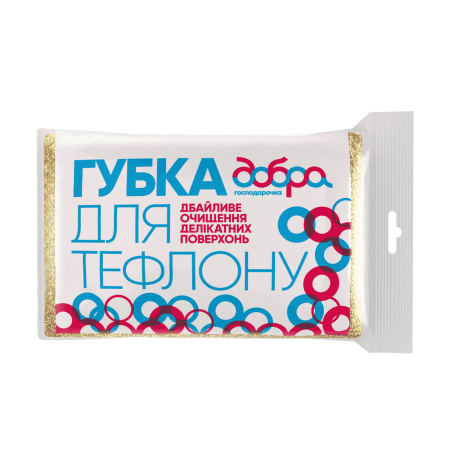 ДГ Кухонна губка-шкребок д/тефлону 1 шт