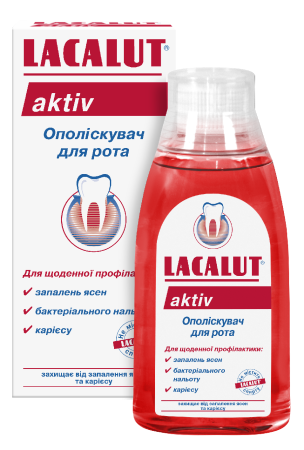 Лакалут актив ополіскувач 300 мл
