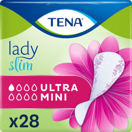 761176-00 Прокладки урологічні жіночі Tena Lady Slim Ultra Mini 28 шт