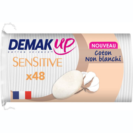 DEMAKUP Ватні диски Cotton Sensitive 48 шт
