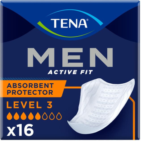750830 Прокладки урологічні чоловічі Tena Men Active Fit L 3, 16шт 7%
