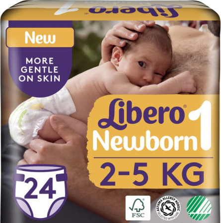 8417 Libero Newborn 1 24шт