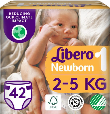 10387 Libero Newborn 1 (42шт)